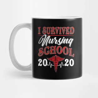 I Survived nursing School 2020 Mug